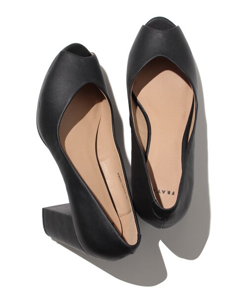 FRAY I.D(フレイアイディー)の「オープントゥパンプス(パンプス・レディース・YEL/BEG/BLK・36/37/38)」の3枚目の写真