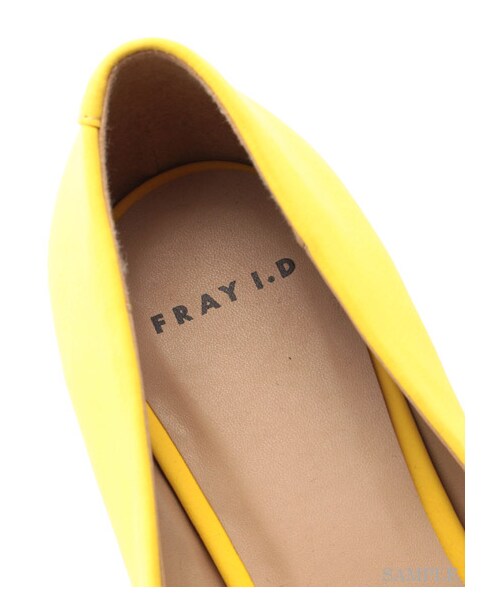 FRAY I.D(フレイアイディー)の「オープントゥパンプス(パンプス・レディース・YEL/BEG/BLK・36/37/38)」の8枚目の写真