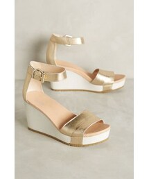 Dr. Scholl's   | Dr Scholl's Warner Wedges Gold 9.5 Wedges(サンダル)