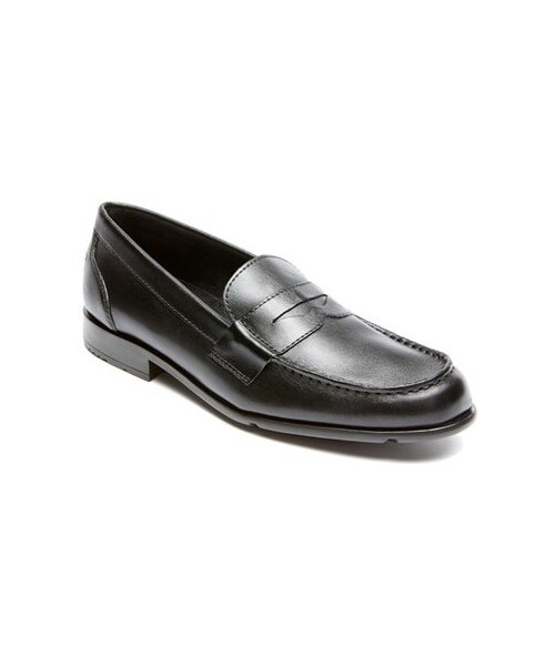 rockport leather penny loafer