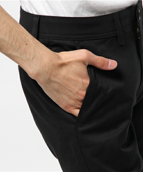 MEN'S BIGI（メンズビギ）の「ストレッチテーパードパンツ/JAPAN MADE（その他パンツ・メンズ・ブラック/グレー/ダークグレー/ホワイト・SMALL/MEDIUM/LARGE/LL）」の10枚目の写真