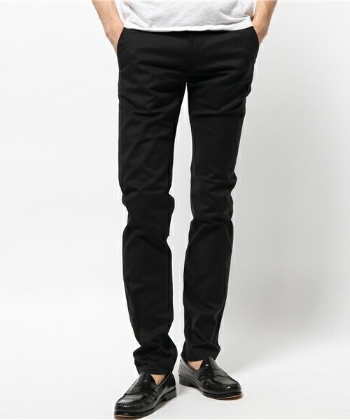 MEN'S BIGI（メンズビギ）の「ストレッチテーパードパンツ/JAPAN MADE（その他パンツ・メンズ・ブラック/グレー/ダークグレー/ホワイト・SMALL/MEDIUM/LARGE/LL）」の2枚目の写真