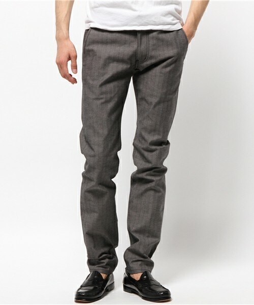 MEN'S BIGI（メンズビギ）の「ストレッチテーパードパンツ/JAPAN MADE（その他パンツ・メンズ・ブラック/グレー/ダークグレー/ホワイト・SMALL/MEDIUM/LARGE/LL）」の4枚目の写真