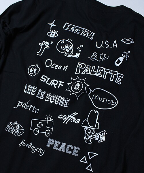 Palette TOKYO（パレットトーキョー）の「NAUGHTY L/S（Tシャツ/カットソー・メンズ・その他・S/M/L）」の4枚目の写真