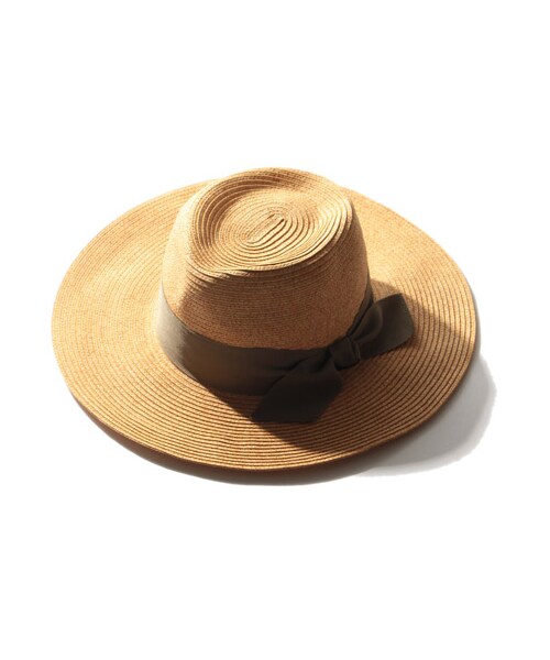 Mila Owen（ミラオーウェン）の「ブレード中折れハット（ハット・レディース・PNK/BLK/KKI・F）」の3枚目の写真