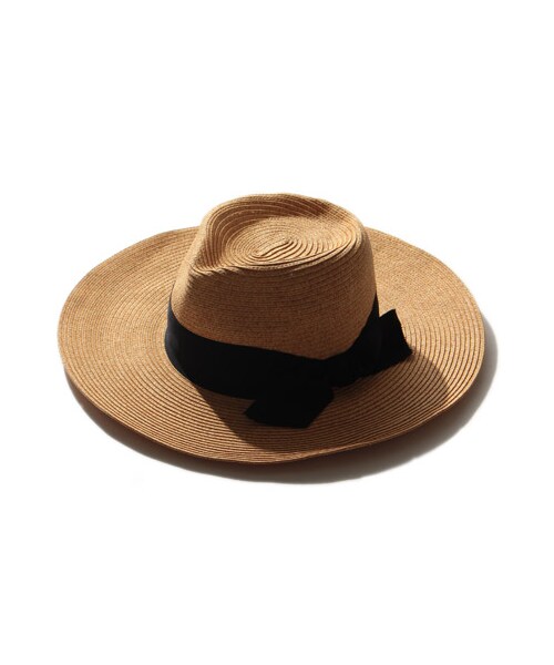 Mila Owen（ミラオーウェン）の「ブレード中折れハット（ハット・レディース・PNK/BLK/KKI・F）」の4枚目の写真