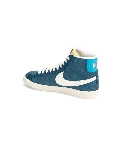 NIKE(ナイキ)の「Nike 'Blazer' Vintage High Top Basketball Sneaker (Women)(スニーカー・レディース・Black/ Grey/Blue Force/ Blue・11 M/7.5 M/10.5 M/6 M/9.5 M/11.5 M/12 M/7 M/5.5 M/8 M/6.5 M)」の5枚目の写真