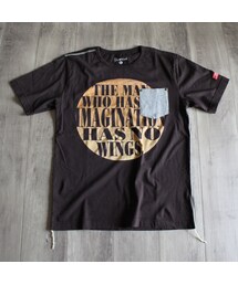 BRIMSTONE&TREACLE | オーバルプリントTシャツ　BK(Tシャツ/カットソー)