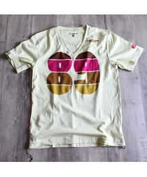 BRIMSTONE&TREACLE | レトロナンバーTシャツ　CRM(Tシャツ/カットソー)