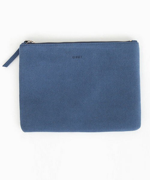 DHOLIC（ディーホリック）の「スエード調ソフトカラークラッチバッグ（クラッチバッグ・レディース・ライトパープル/ライトグレー/ライトブルー/ダークネイビー・FREE）」の3枚目の写真