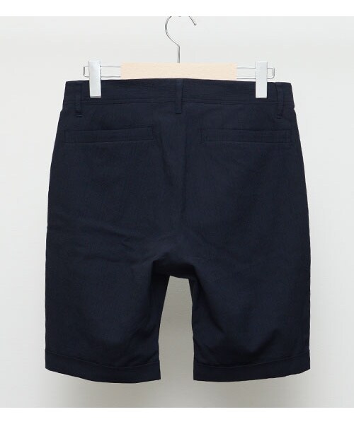KATHARINE HAMNETT LONDON （キャサリンハムネットロンドン）の「SHADOW CHECK SUCKER PANTS（パンツ・メンズ・ブラック/ネイビー・M/L/XL）」の3枚目の写真