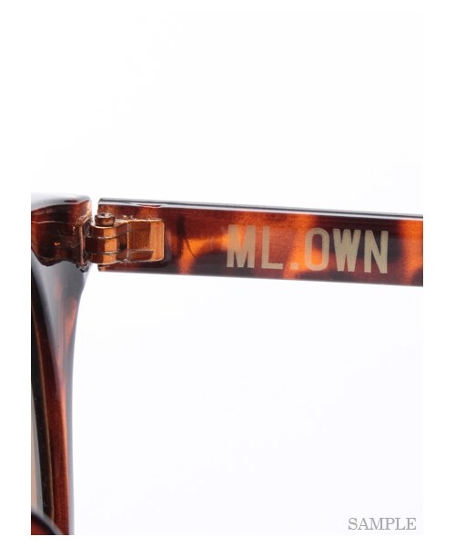 Mila Owen（ミラオーウェン）の「ラウンドフレームサングラス（サングラス・レディース・BLK/BRW・F）」の8枚目の写真