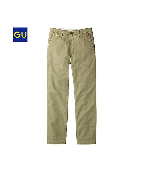 GU(ジーユー)の「(GU)ワークチノB(MEN ⁄ チノ・イージーパンツ・デザインパンツ・メンズ・BROWN/OLIVE/NAVY/BEIGE/BLACK・73/91/88/82/76/79/95/85)」の4枚目の写真