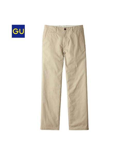 GU(ジーユー)の「(GU)ワークチノB(MEN ⁄ チノ・イージーパンツ・デザインパンツ・メンズ・BROWN/OLIVE/NAVY/BEIGE/BLACK・73/91/88/82/76/79/95/85)」の3枚目の写真