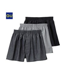 GU（ジーユー）の「（GU）布帛トランクス（3枚組）E（MEN