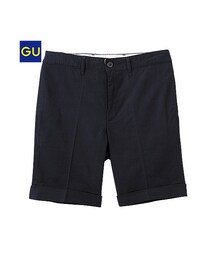 GU | （GU）リネンコットンショートトラウザー(パンツ)