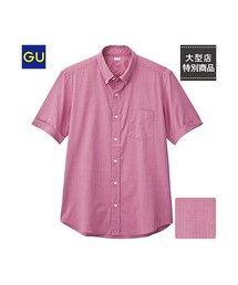 GU | （GU）ハケメシャツ（半袖）(トップス)
