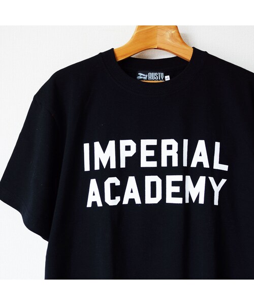 STORES.jp（ストアーズドットジェーピー）の「Tシャツ IMPERIAL ACADEMY （ブラック） 【fluke】（Tシャツ/カットソー・メンズ・その他）」の2枚目の写真