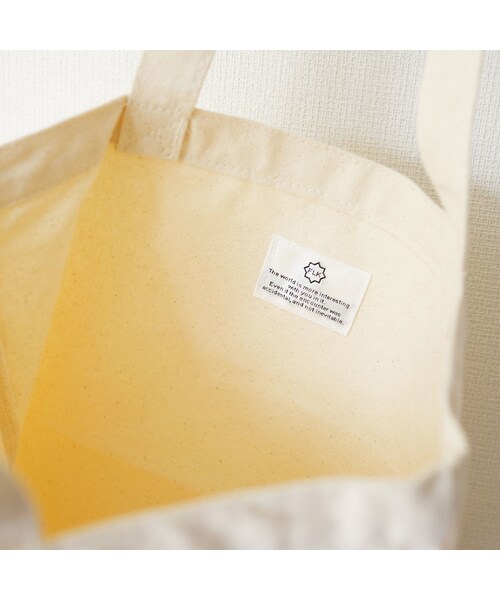 STORES.jp（ストアーズドットジェーピー）の「キャンバス トートバッグ WSPJ（世界ジャッカロープ保護協会） 【fluke】（Tシャツ/カットソー・メンズ・その他）」の4枚目の写真