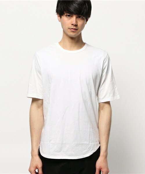 EVERLAST(スポーツ・ライフスタイル)（エバーラスト）の「EVERLAST クルーＴセットインラグラン（Tシャツ/カットソー・メンズ・ブラック/ホワイト・SMALL/MEDIUM）」の2枚目の写真