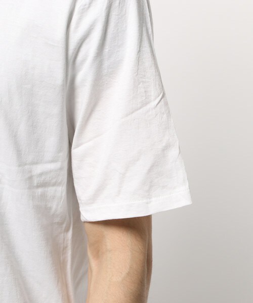 EVERLAST(スポーツ・ライフスタイル)（エバーラスト）の「EVERLAST クルーＴセットインラグラン（Tシャツ/カットソー・メンズ・ブラック/ホワイト・SMALL/MEDIUM）」の6枚目の写真