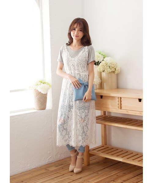 gracegift（グレースギフト）の「尖頭踝帶防水台高跟鞋（シューズ・レディース・杏色/白/黑・35/36/37/38/39/40/41）」の15枚目の写真