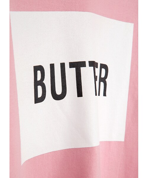 gracegift（グレースギフト）の「韓國奶油女孩字母拼接上衣（トップス・レディース・粉・F）」の3枚目の写真