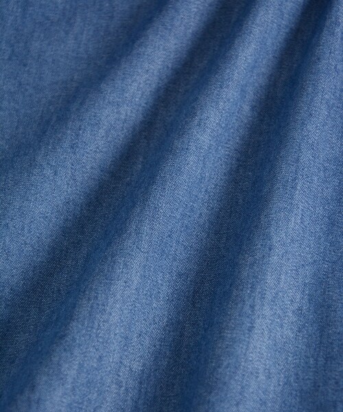 MAJESTIC LEGON（マジェスティックレゴン）の「デニムガウチョパンツ（パンツ・レディース・ブルー/オフ/ネイビー・M(9号)/L(11号)）」の9枚目の写真