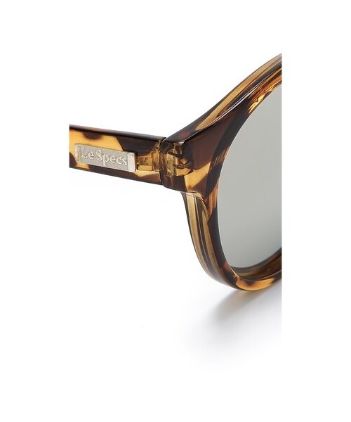 Le Specs（-）の「Le Specs Hey Macarena Sunglasses（サングラス・レディース・Syrup Tort/Gold Revo MIrror・One Size）」の4枚目の写真