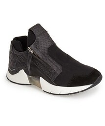 CINZIA ARAIA | CA by CINZA ARAIA CA by CINZIA ARAIA Snake Embossed Leather & Suede Sneaker (Women)(スニーカー)