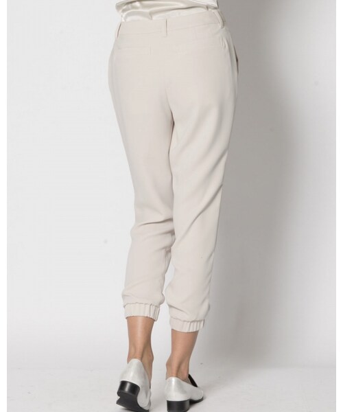 VICKY（ビッキー）の「エステルダブルクロスタックパンツ（パンツ・レディース・ブラック/グレージュ・SS/S/M）」の3枚目の写真