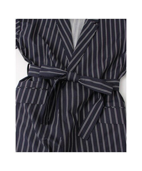 URBAN RESEARCH（アーバンリサーチ）の「マキシ丈ジャケットコート（ジャケット/アウター・レディース・OF×BK SRP/NV×OF SRP・FREE）」の8枚目の写真