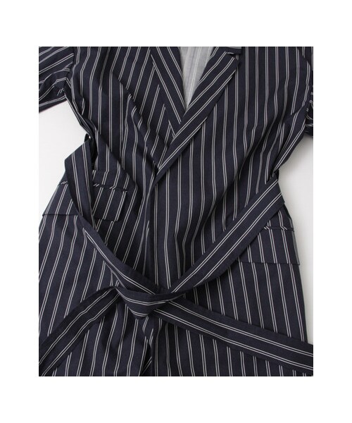 URBAN RESEARCH（アーバンリサーチ）の「マキシ丈ジャケットコート（ジャケット/アウター・レディース・OF×BK SRP/NV×OF SRP・FREE）」の9枚目の写真