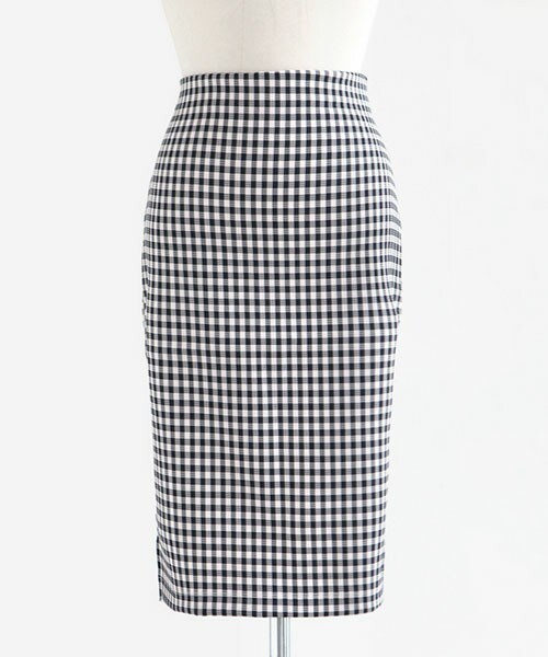 DHOLIC（ディーホリック）の「ギンガムチェックペンシルスカート（スカート・レディース・ピンク/グリーン/ブラック・FREE）」の2枚目の写真
