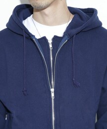 18aw アンダーカバー　ダブルジップ　パーカー　ブルー　サンダー 18aw アンダーカバーダブルジップパーカーブルーサンダー