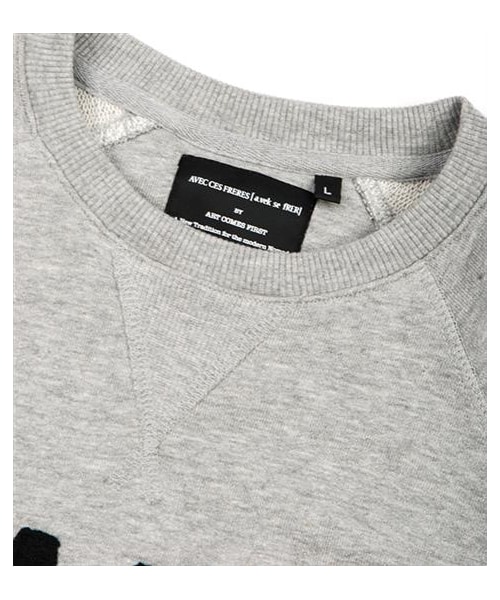 ART COMES FIRST（アートカムズファースト）の「Leader of the pack sweatshirt（その他・メンズ・灰・S/M/L）」の2枚目の写真