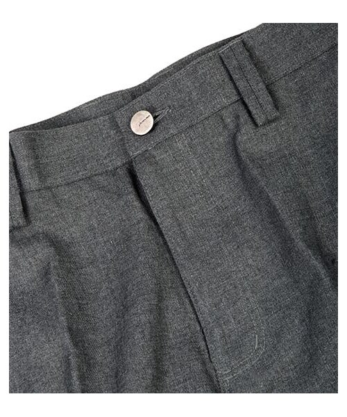 plain-me（プレインミー）の「霜降灰縮口長褲（その他・メンズ・深灰・S/M/L）」の2枚目の写真