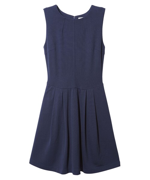 PEACH JOHN（ピーチジョン）の「ＰＪ／ジャージーリトルノースリーブドレスＮＥＯ（ワンピース/ドレス・レディース・ブラック/オフホワイト/ネイビー/シトロン/グリーン/クリアピンク/クリアブルー・S/M/L）」の5枚目の写真