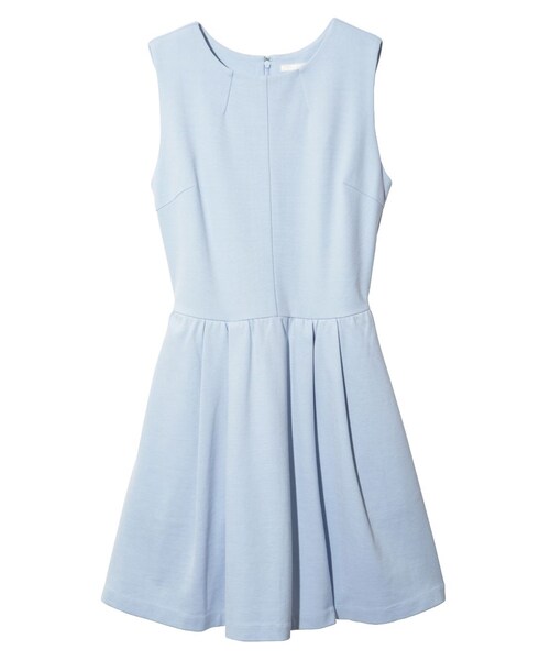 PEACH JOHN（ピーチジョン）の「ＰＪ／ジャージーリトルノースリーブドレスＮＥＯ（ワンピース/ドレス・レディース・ブラック/オフホワイト/ネイビー/シトロン/グリーン/クリアピンク/クリアブルー・S/M/L）」の6枚目の写真