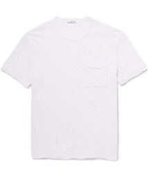 JAMES PERSE | James Perse Linen and Cotton-Blend Jersey T-Shirt(Tシャツ/カットソー)