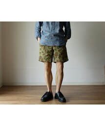 COOCHUCAMP | 【ラスト1枚！】COOCHUCAMP クーチューキャンプ HAPPYSHORTS ハッピーショーツ CAMO カモ MEN'S メンズ(その他パンツ)