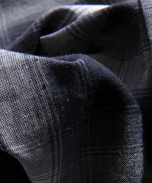 ROCKMOUNT（ロックマウント）の「Shadow Plaid Sawtooth Pocket Cotton Western Shirt（その他・メンズ・ブラック/ブルー・14H/15）」の17枚目の写真