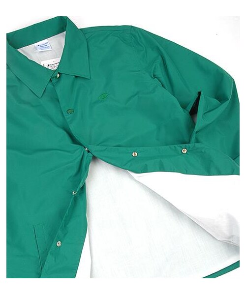 Champion(チャンピオン)の「Champion Coach Jacket(その他・メンズ・紅/綠/藍・S/M/L)」の9枚目の写真