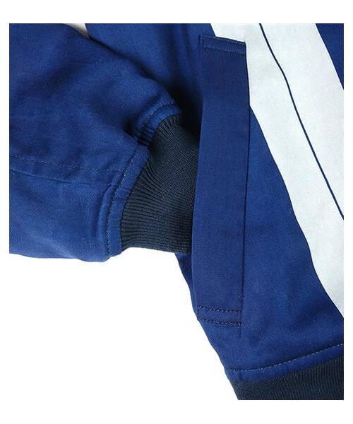 BLUE BLUE JAPAN（ブルーブルージャパン）の「Lyocell纖維藍染拓印飛行員外套（その他・メンズ・藍・S/M）」の4枚目の写真