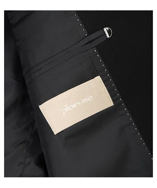 plain-me（プレインミー）の「劍領雙釦合身西裝外套（その他・メンズ・深藍/黑・S/M/L）」の12枚目の写真