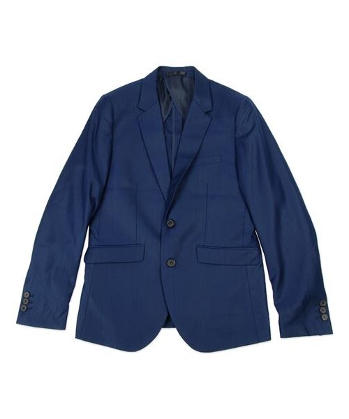 plain-me(プレインミー)の「西裝領雙釦半裡西裝外套(その他・メンズ・深藍/黑・S/M/L)」の1枚目の写真