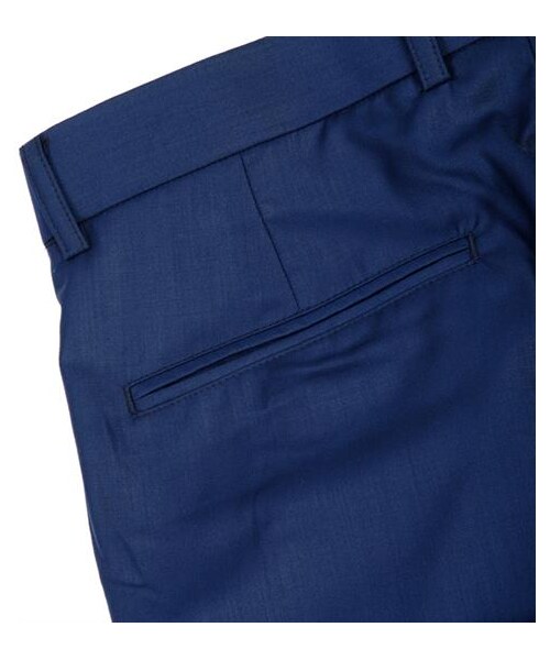 plain-me（プレインミー）の「西裝料合身縮口九分褲（その他・メンズ・深藍/黑・S/M/L）」の5枚目の写真