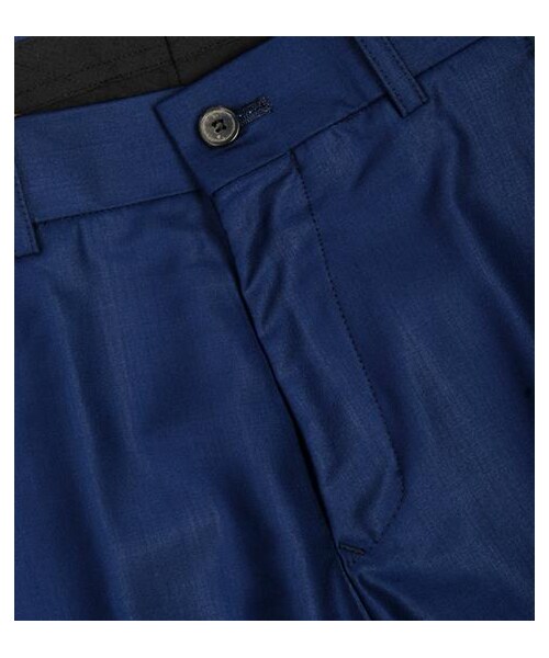 plain-me（プレインミー）の「西裝料合身縮口九分褲（その他・メンズ・深藍/黑・S/M/L）」の3枚目の写真