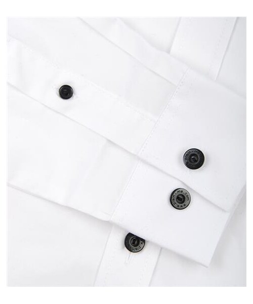 plain-me（プレインミー）の「精織彈性合身白襯衫（その他・メンズ・白釦/黑釦・S/M/L）」の7枚目の写真