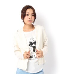 mysty woman | ミリタリージップブルゾン(ジャケット/アウター)